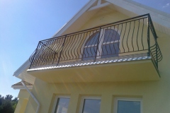 Balustrady balkonowe schodowe metalowe stalowe